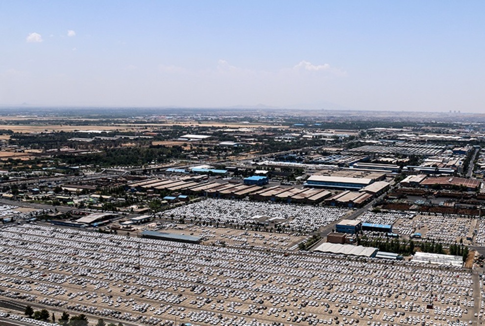 تصاویر هوایی از ایران خودرو