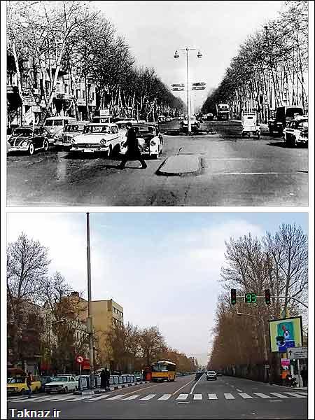 عکس تهران جدید و قدیم
