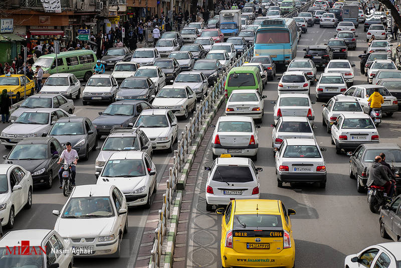 عکس هایی از ترافیک تهران

