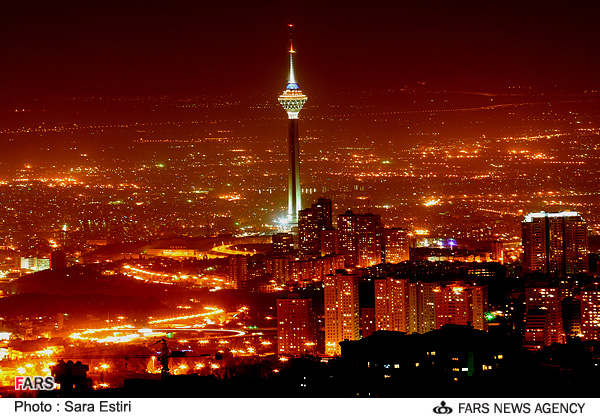 عکس از شبهای زیبای تهران