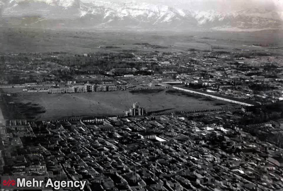 عکس هوایی از تهران قدیم
