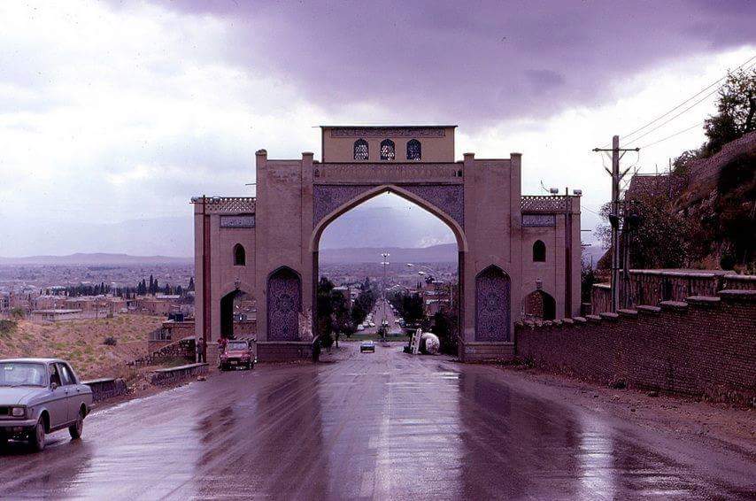 تصاویر قدیمی دروازه شیراز اصفهان