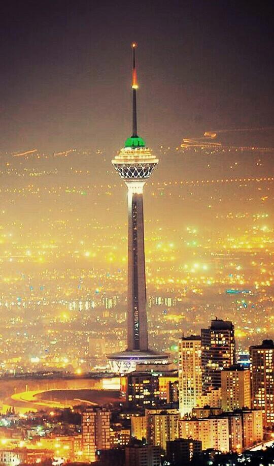 عکسهای زیبا از برج میلاد تهران
