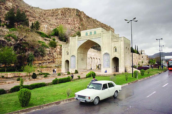 تصاویر قدیمی دروازه شیراز اصفهان