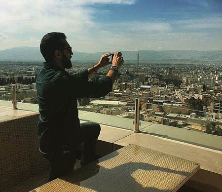 عکس تفریحی بام شیراز