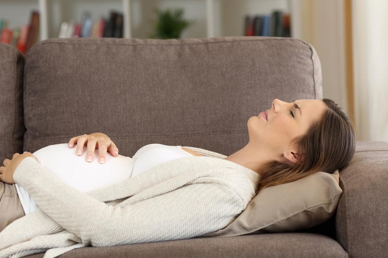 درد پریود در سه ماهه دوم بارداری
