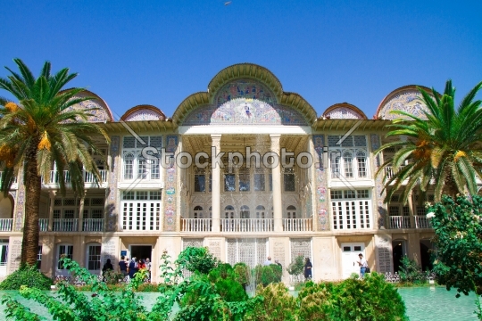 عکس معماری باغ ارم شیراز
