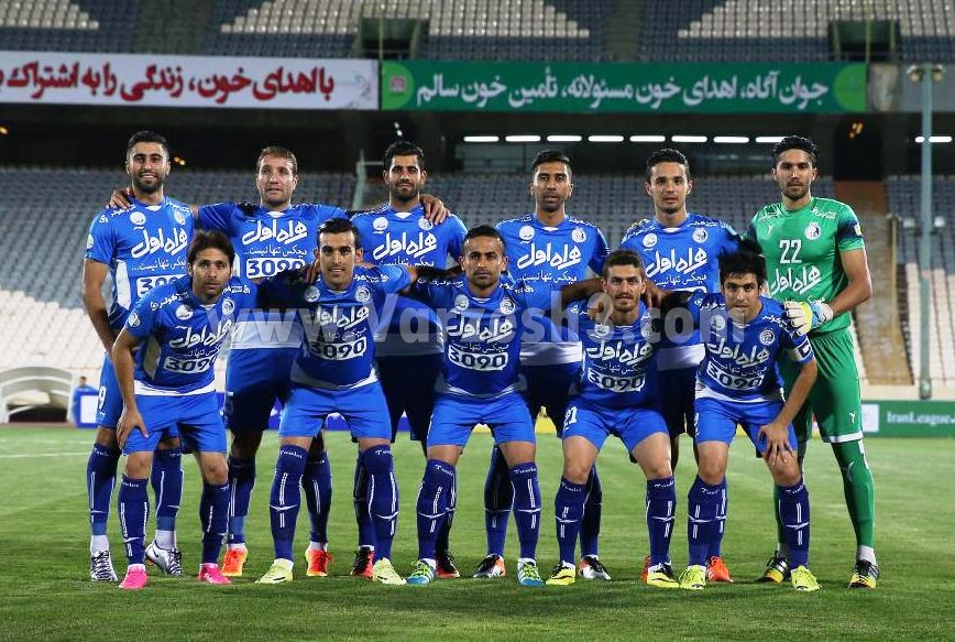 عکس تیم جدید استقلال تهران