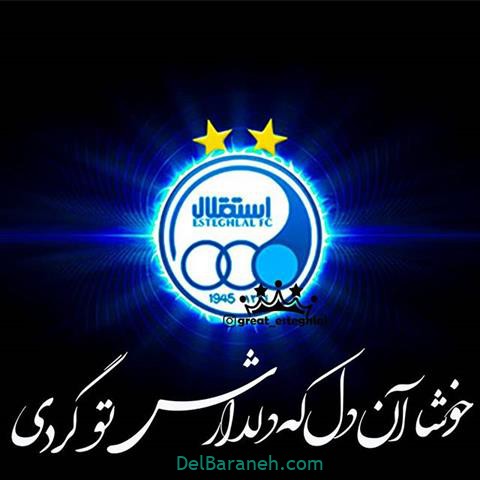 عکس پرچم تیم استقلال تهران