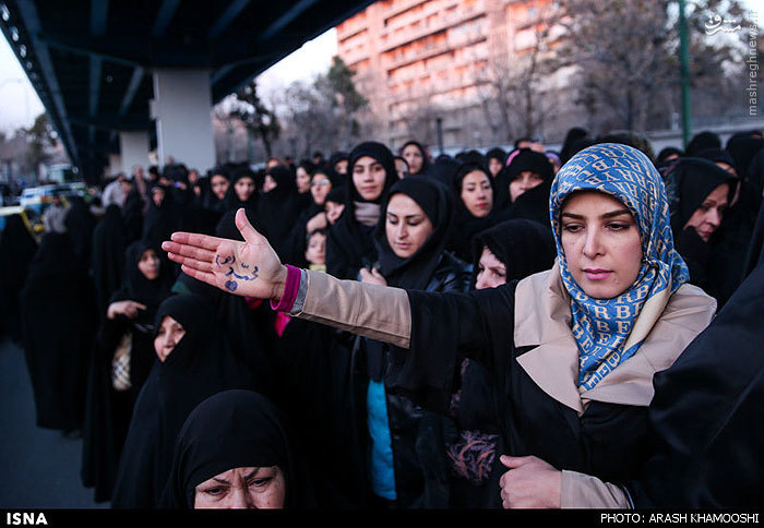 تصاویر تظاهرات امروز تهران