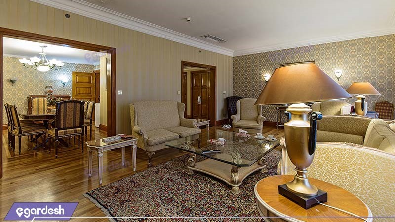 نرخ اتاق هتل استقلال تهران