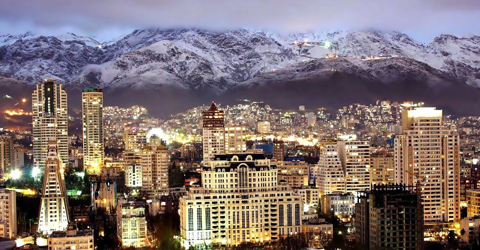 عکس های زیبا از بالا شهر تهران