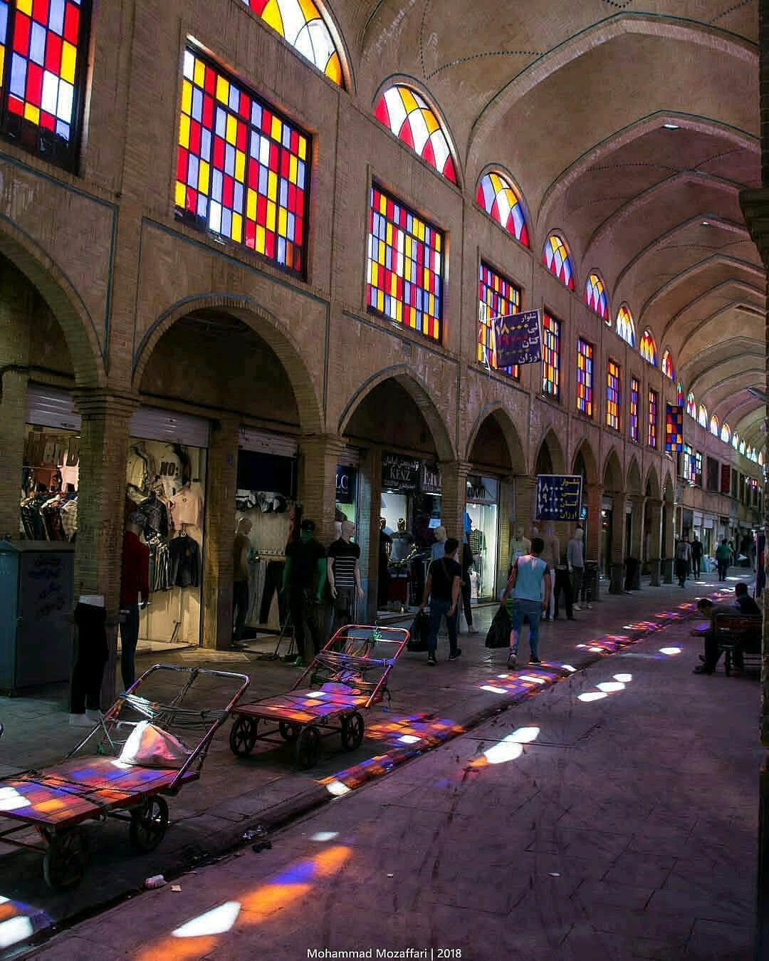 عکس بازار بزرگ تهران