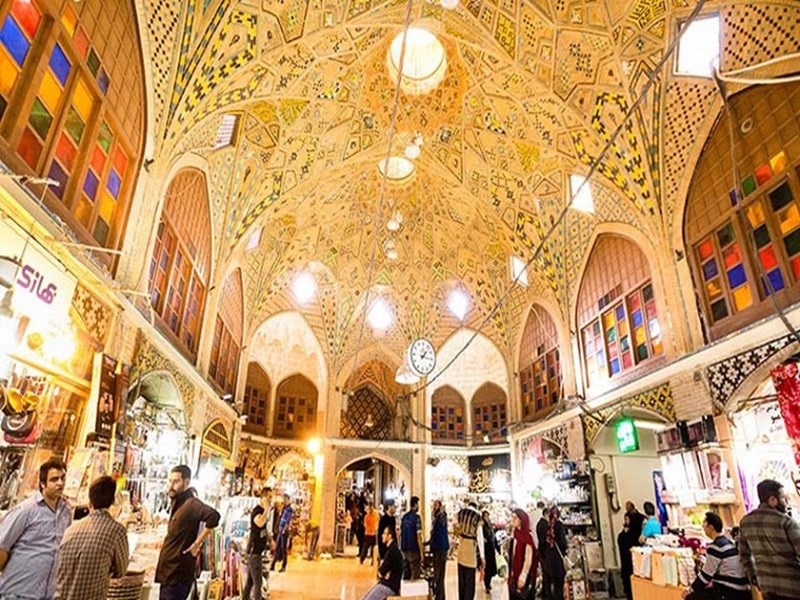 عکس از بازار تهران قدیم