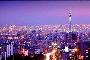 عکس شهر تهران از بالا