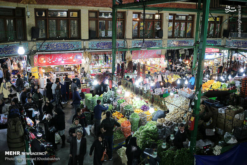 عکس از بازار تجریش تهران