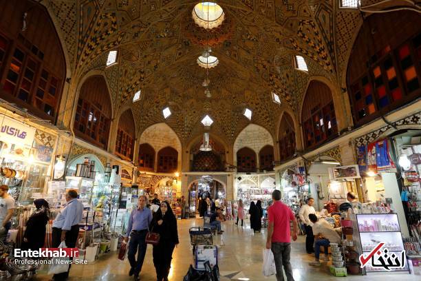 عکس از بازار بزرگ تهران
