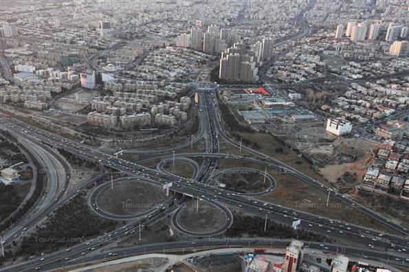 عکس های تهران از بالای برج میلاد