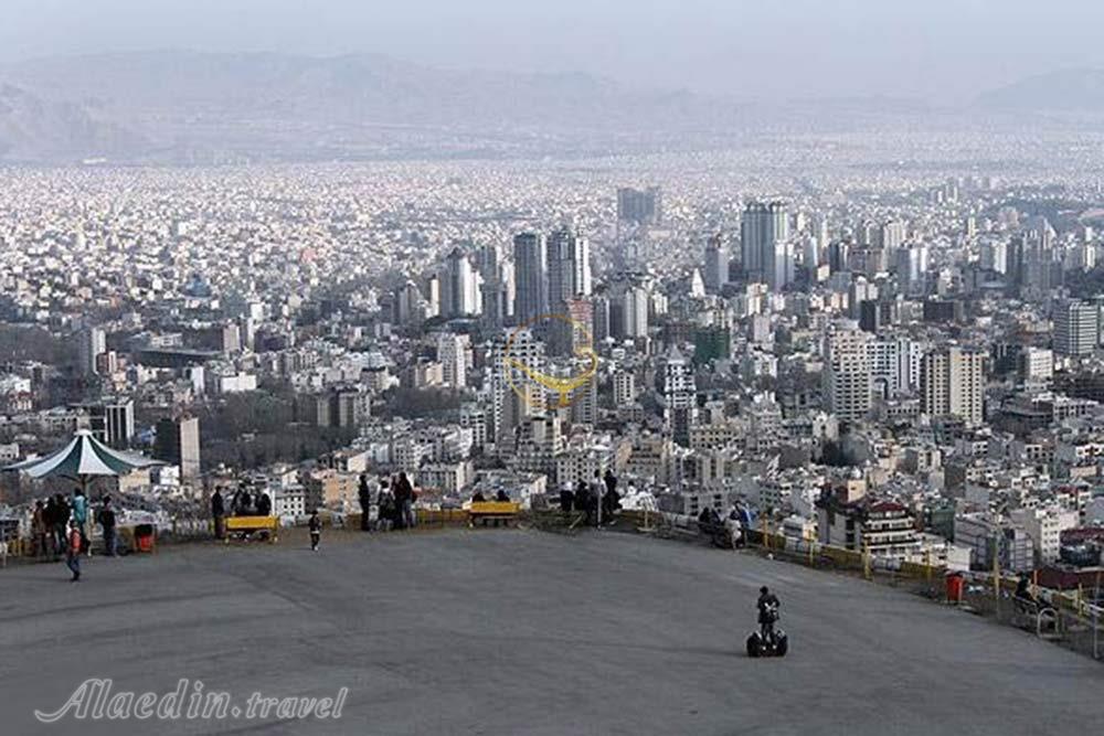 عکس بام تهران در روز
