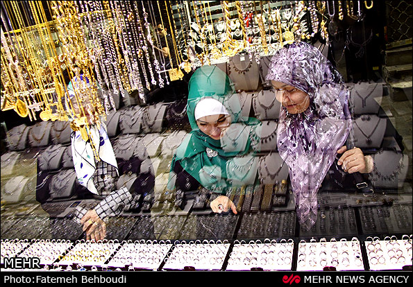 عکسی از بازار بزرگ تهران