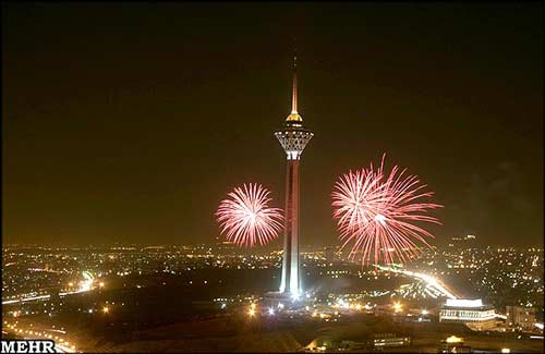 دانلود عکسهای برج میلاد تهران