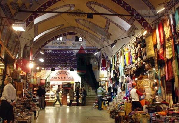 تصویری از بازار بزرگ تهران