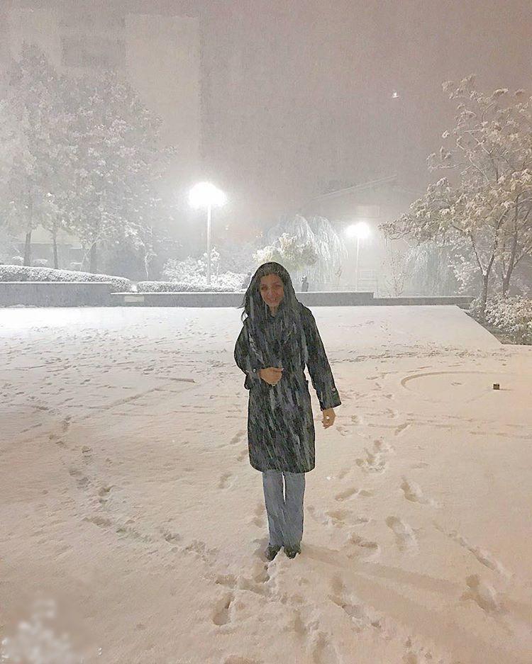 عکس زمستان برفی تهران