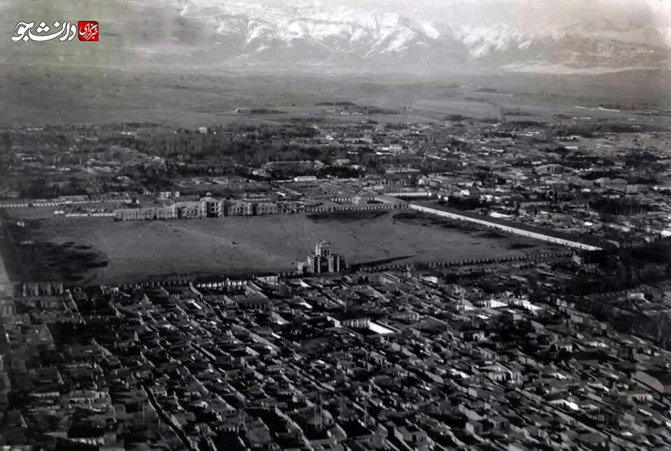 قدیمی ترین عکس هوایی تهران
