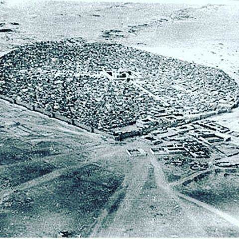 عکس هوایی قدیمی از تهران