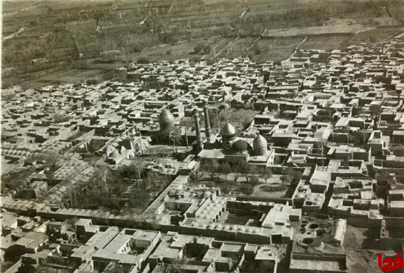 تصویر هوایی تهران قدیم
