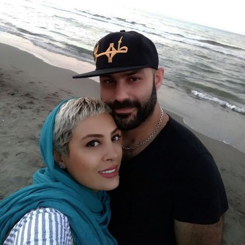 جدیدترین عکسهای حدیثه تهرانی و همسرش
