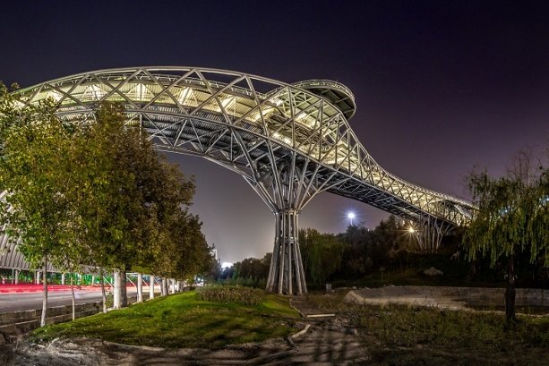 تصاویر پل طبیعت در تهران
