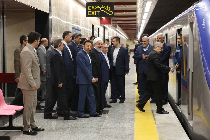 عکسهای خطوط مترو تهران