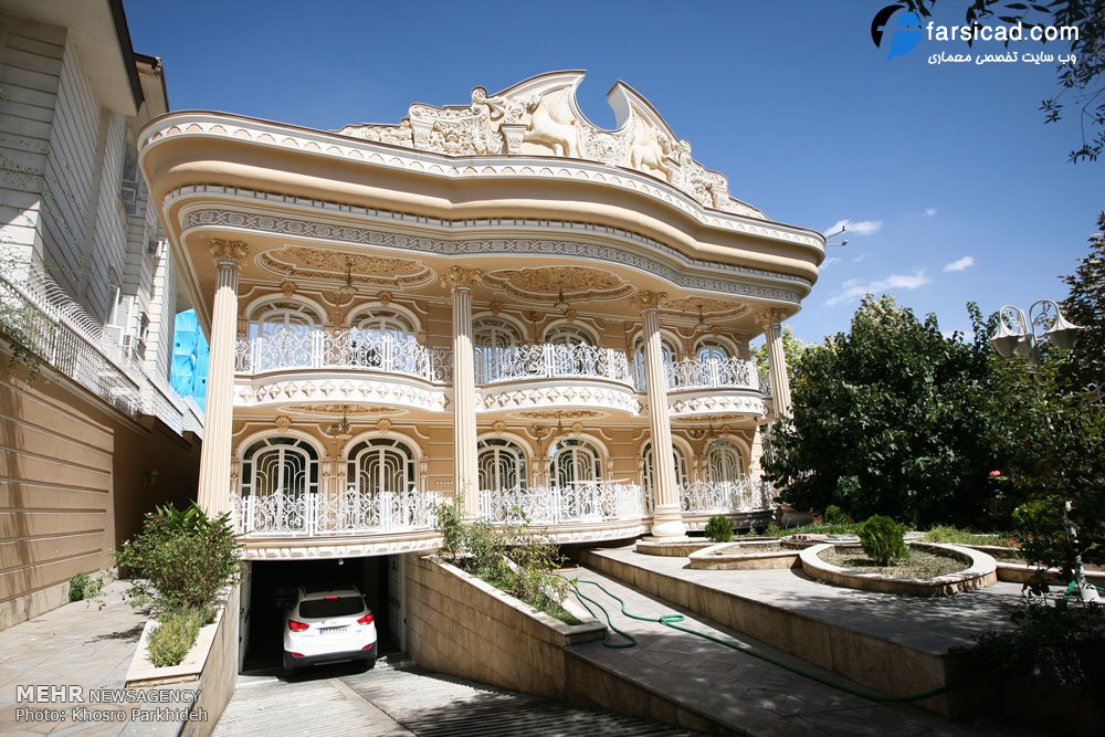 عکس از زیباترین خانه تهران