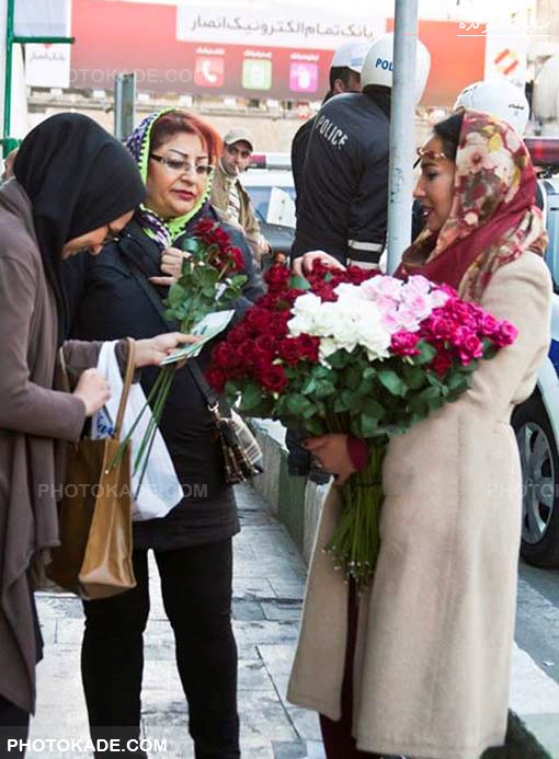 عکس زن زیبای تهرانی