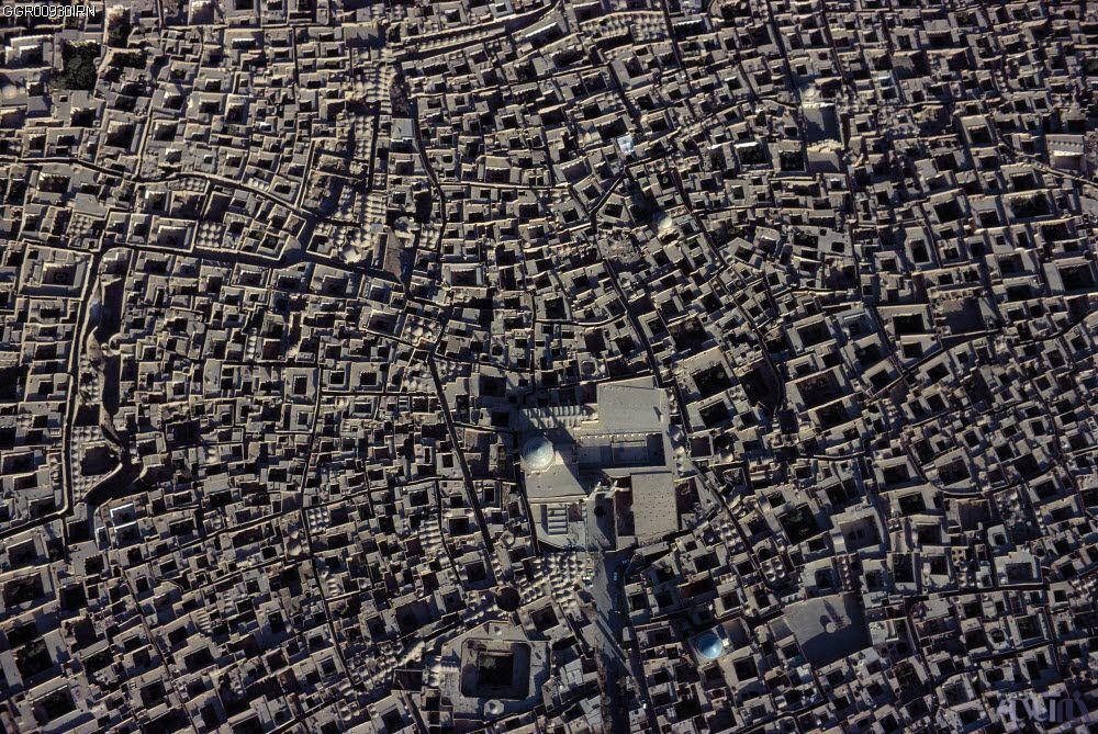 عکس هوایی مسجد جامع اصفهان