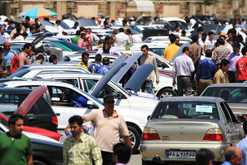 تصاویر جمعه بازار ماشین تهران
