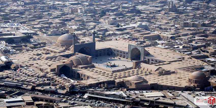عکس هوایی مسجد امام اصفهان
