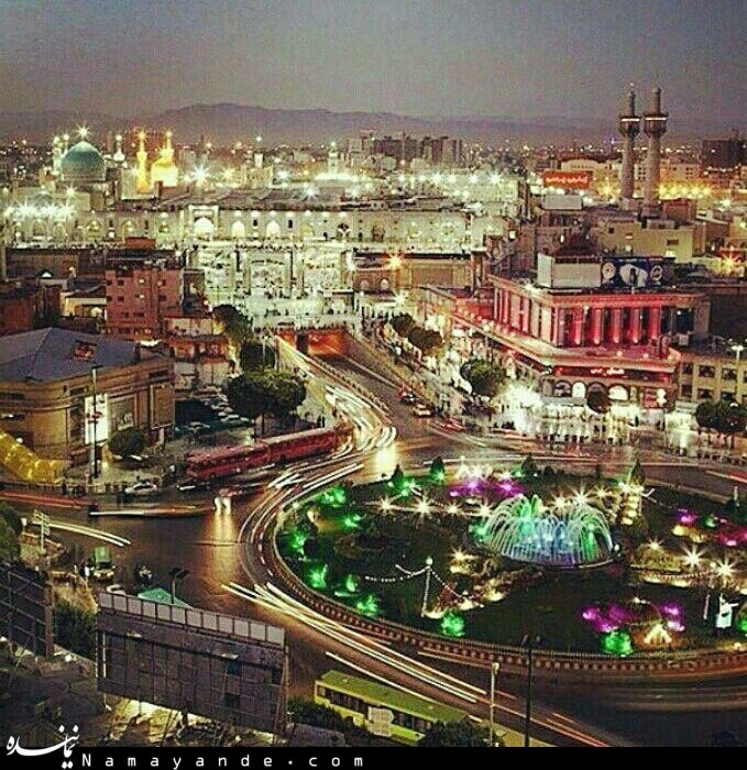 تصاویر بالا شهر مشهد