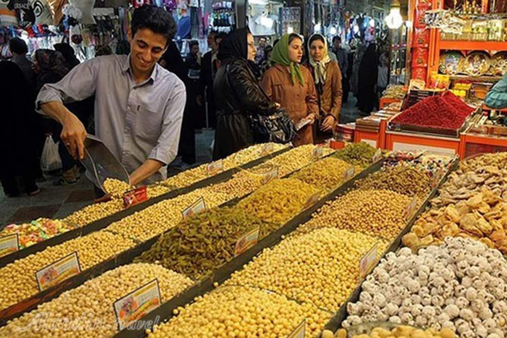تصاویری از بازار رضا در مشهد