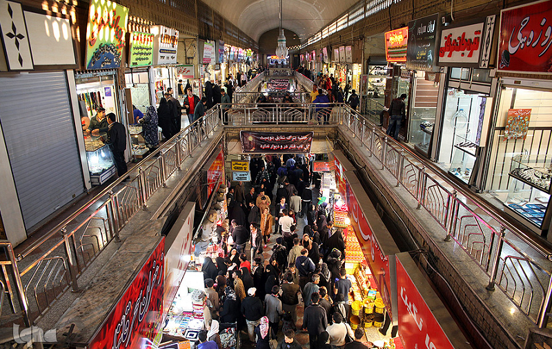 عکس قدیمی از بازار رضا مشهد