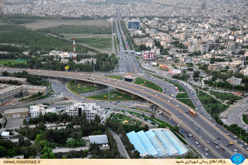تصاویر بالا شهر مشهد