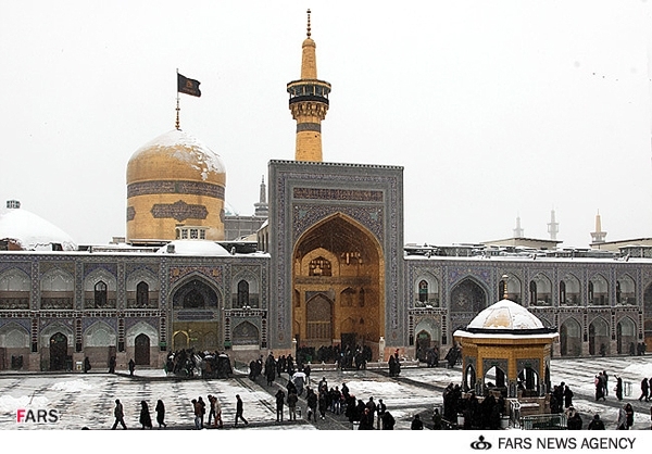تصاویر برفی امروز مشهد
