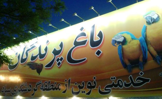 تصاویر باغ پرندگان مشهد