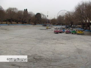 عکس قدیمی پارک ملت مشهد
