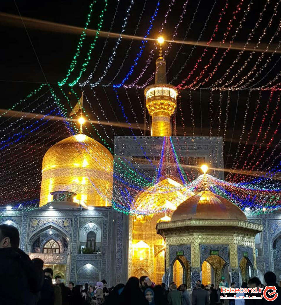 عکس تابلو ورودی مشهد
