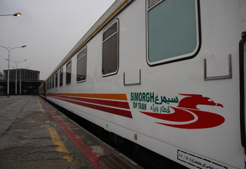 تصاویر قطار سیمرغ تهران مشهد