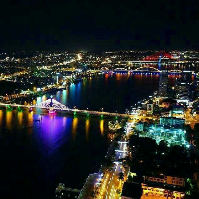 عکس شهر اهواز در شب
