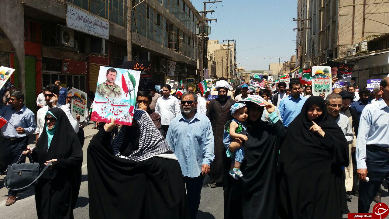 عکس راهپیمایی امروز اهواز