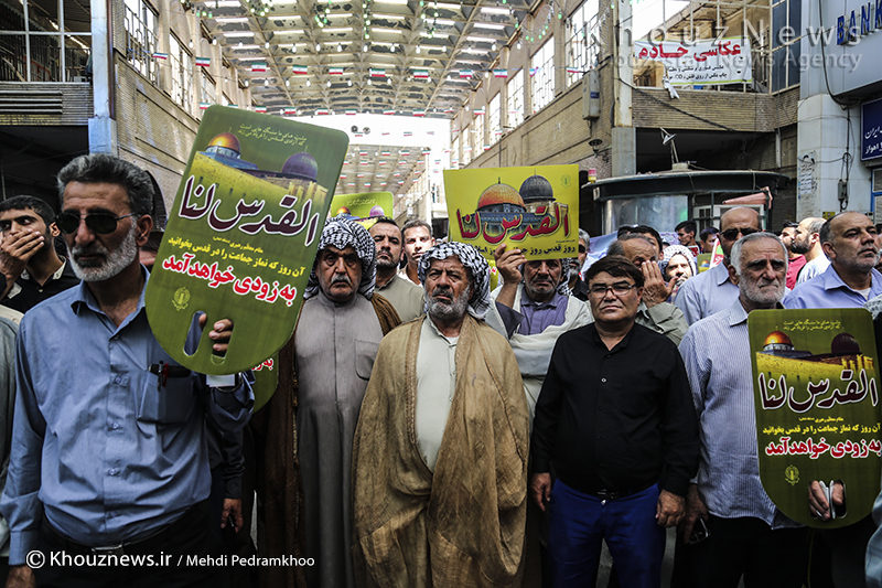 تصاویر راهپیمایی امروز اهواز